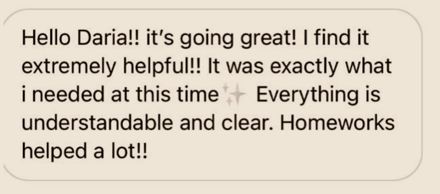 Participant feedback from an earlier workshop
